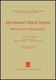 Hornborstel: opera omnia ii
