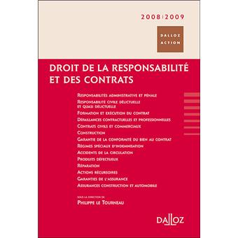 Droit de la responsabilité et des contrats 2008-2009