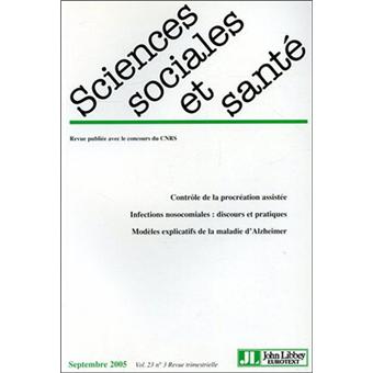 Sciences sociales et santé - 1