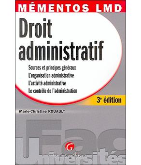 Mémento De Droit Administratif - 