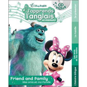 J Apprends L Anglais Ma Famille Et Mes Amis Livre Avec Un Cd Audio Livre Cd Collectif Achat Livre Fnac