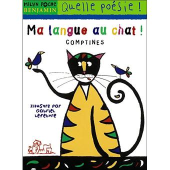langue au chat livre bebe