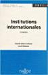 Institutions internationales