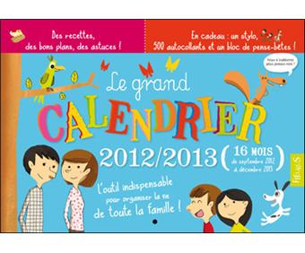 Calendrier 2012 / 2013