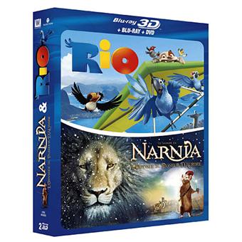 Rio - Le Monde de Narnia 3 - Coffret Blu-Ray - Version 3D - Carlos  Saldanha, Michael Apted - Blu-ray - Achat & prix | fnac