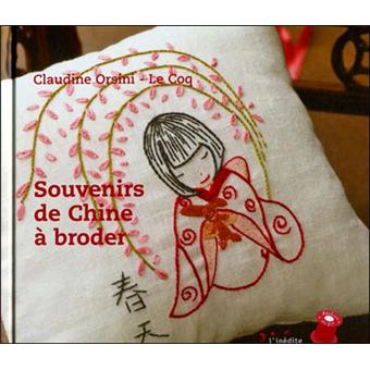 Souvenirs de Chine à broder - 1
