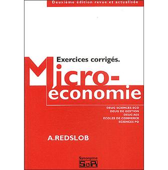 Exercices corrigés de microéconomie