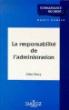 La responsabilité de l'administration