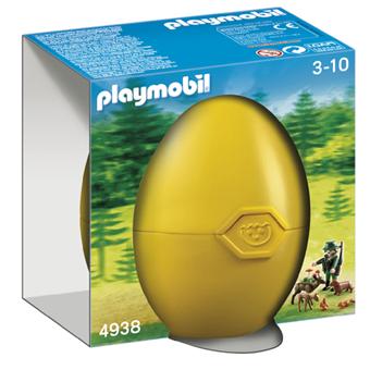 Playmobil Œuf de Pâques 4938 Garde forestier avec animaux - 1