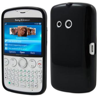 Housse Étui Ceinture Universel Horizontal Noir Taille A - Pour Sony Ericsson J20 / HAZEL