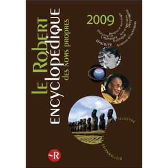Robert encyclopédique des noms propres 2009 - 1