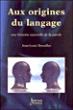 Aux origines du langage