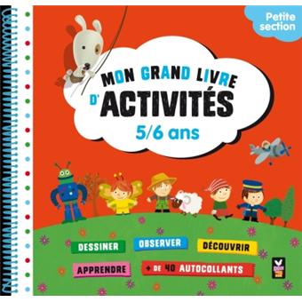 Mon Cahier D Activites Maternelle Grande Section 5 6 Ans Cartonne Anne Sophie Carey Romain Guyard Achat Livre Fnac