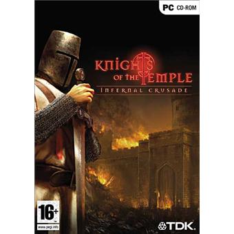 Jeu PC Knights Of The Temple 1 Infernal Crusade - Version FR - Bon état Boîtier Inclus