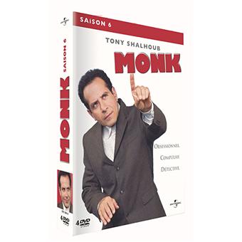 Monk - Coffret intégral de la Saison 6 - DVD Zone 2 - Achat & prix | fnac