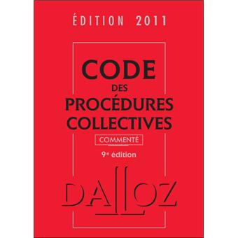 Code des procédures collectives commenté