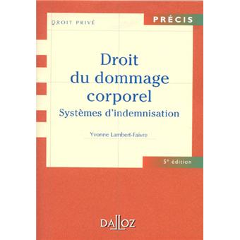 Droit du dommage corporel