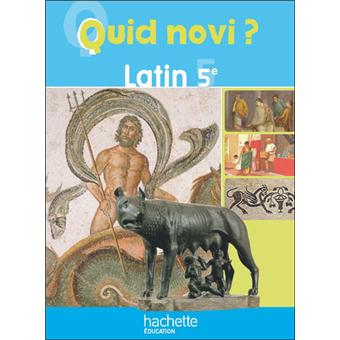 Quid Novi ? 5e - Latin - Livre de l'élève - 1