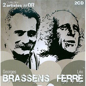 Poster A2 (42x59,4 Cm) De Brel, Brassens Et Ferré - Papier épais 300 G - Décoration Murale Vintage