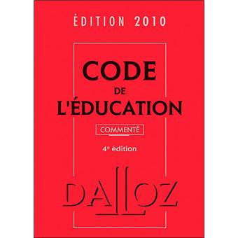 Code de l'éducation commenté
