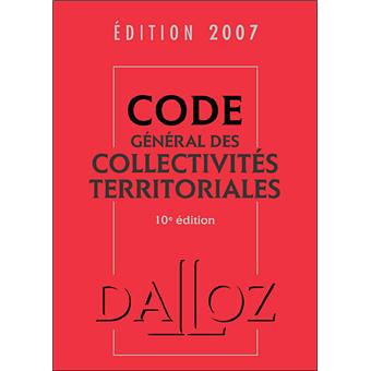 Code général des collectivités territoriales
