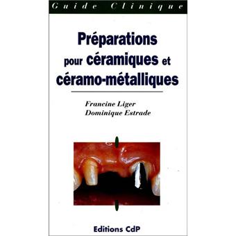 Préparation pour céramiques et céramo-métalliques