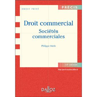 Droit commercial Sociétés commerciales