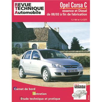 Revue technique automobile 692.1 Corsa 08/2003