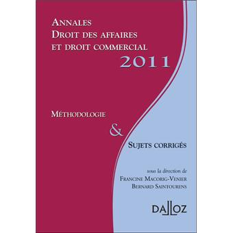 Droit des affaires et droit commercial