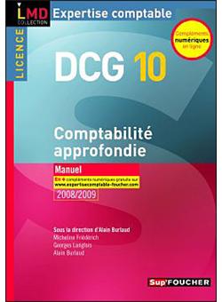 Comptabilité approfondie Licence DCG Epreuve 10 - 1