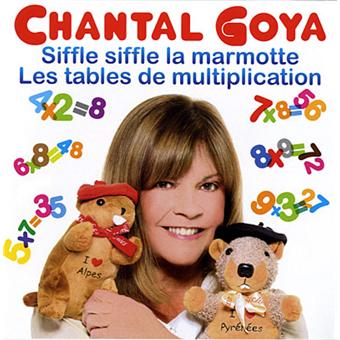 Les tables de multiplication Siffle siffle la marmotte - Chantal Goya - CD  album - Achat & prix | fnac