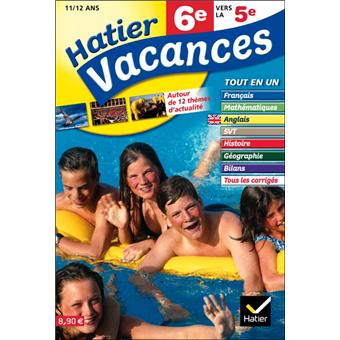 Cahier de Vacances 2018 De la 6ème vers la 5ème, Toutes les matières