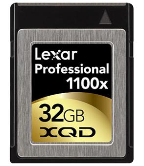 Lexar Professional Carte mémoire XQD 32 Go 1100x