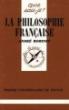 La philosophie française - 1