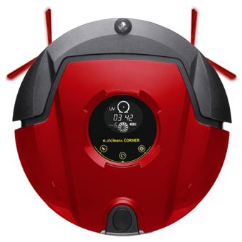 Aspirateur Robot E.ziclean® Corner Rouge - 1