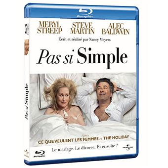 Film Pas Si Simple Avec Meryl Streep Pas Si Simple Blu Ray Nancy Meyers Blu Ray Achat Prix Fnac