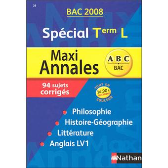 Maxi Annales Bac Term L
