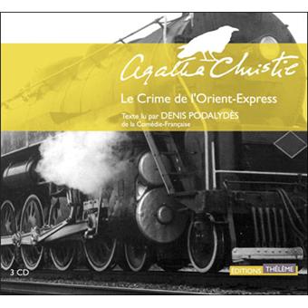Le Crime De L Orient Express Cd Mp3 Texte Lu Cd Agatha Christie Achat Livre Fnac