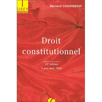 Droit constitutionnel