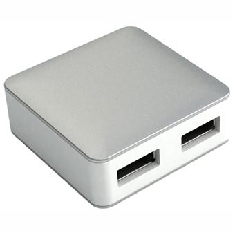 Mobility Lab Hub Cube - 4 ports USB - Alu