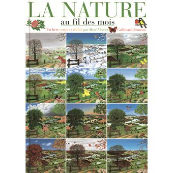 Calendrier nature au fil des mois Calendrier - cartonné - René Mettler