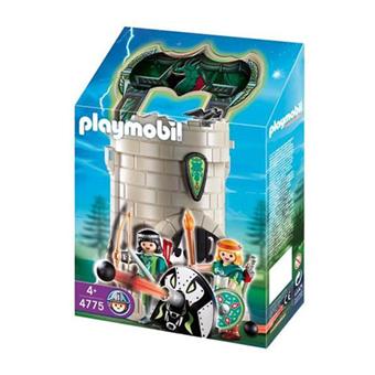 Playmobil 4775 Tour des Chevaliers des Dragons Verts - Playmobil - Achat &  prix