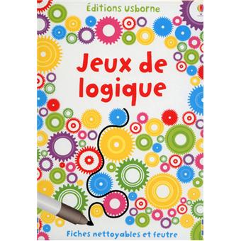 Fiches jeux Usborne : Jeux de logique