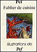 Fablier de cuisine -  Pef - broché