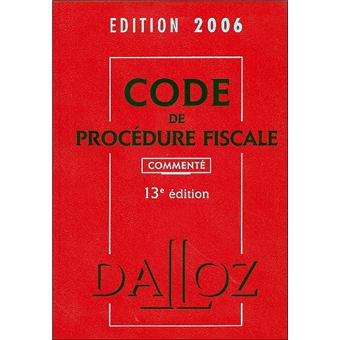 Code de procédure fiscale commenté