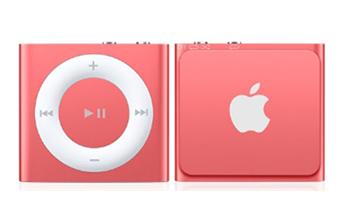 ipod shuffle rose