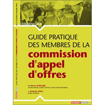 Guide pratique des membres de la commission d'appel d'offres