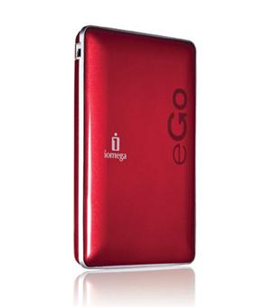 Iomega eGo Portable - Disque dur - 500 Go - externe (portable) - USB 3.0 -  Rouge rubis - avec Protection de lecteur de disque dur omega Power Grip  Band - Disques durs externes - Achat & prix