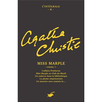 Agatha Christie L Integrale T2 1 Tome 2 Integrale Miss Marple Volume 1 Agatha Christie Broche Livre Tous Les Livres A La Fnac