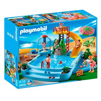 Playmobil 4858 Piscine avec toboggan - Playmobil - Achat & prix